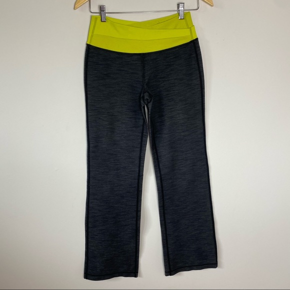 LULULEMON Astro Pant Heathered Grey / Neon Yellow - Picture 7 of 11
